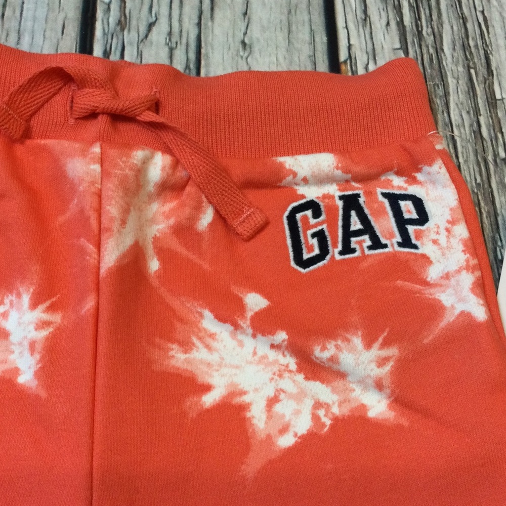 Baby Gap Boys 2T 3T 4T Orange & White Sweatshirt & Sweatpants Outfit. NWT - Picture 3 of 5